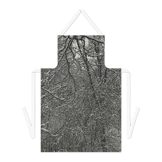 First Winter Snow Adult Apron