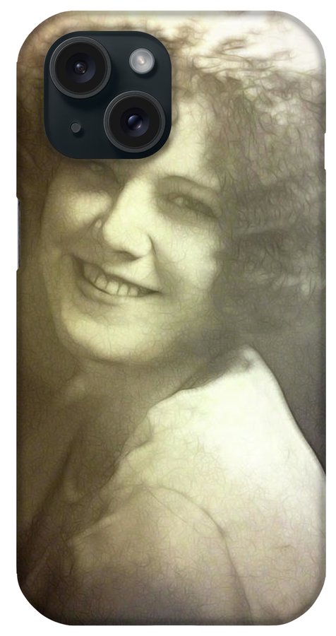 1931 Woman With Soft Hair - Phone Case