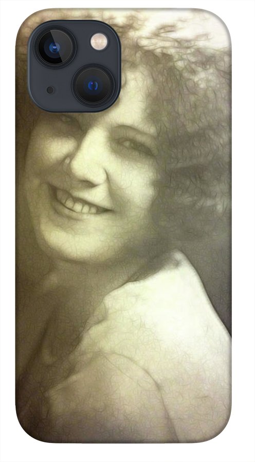 1931 Woman With Soft Hair - Phone Case