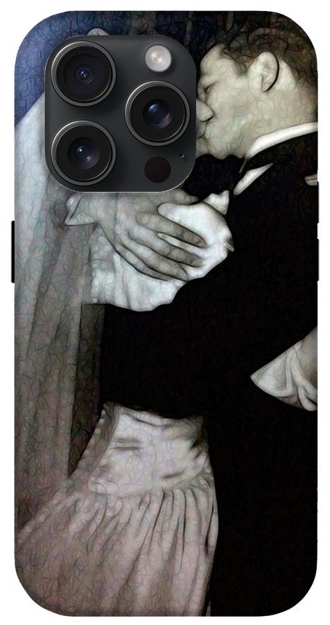 1940s Wedding Kiss - Phone Case
