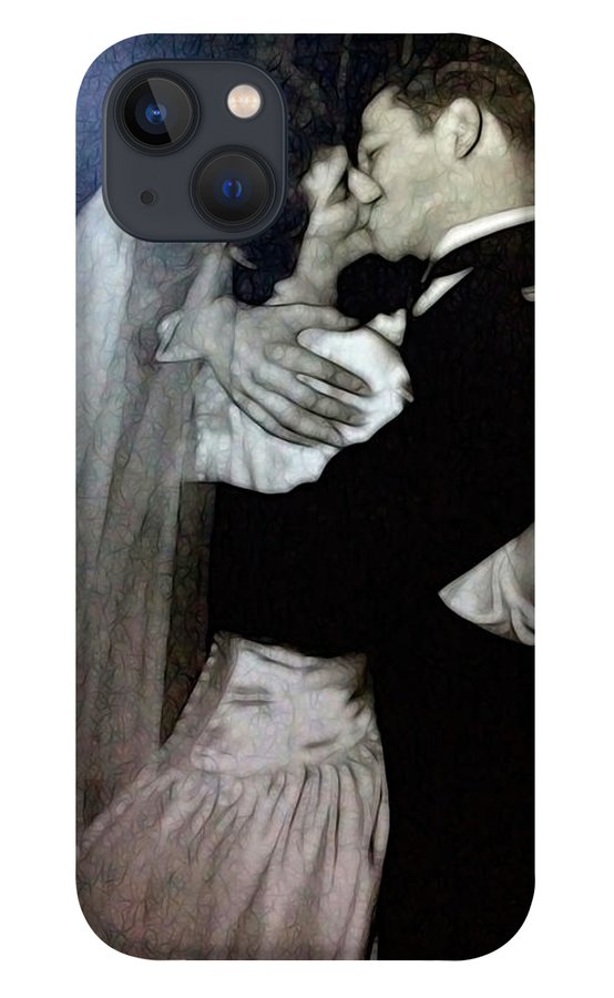 1940s Wedding Kiss - Phone Case