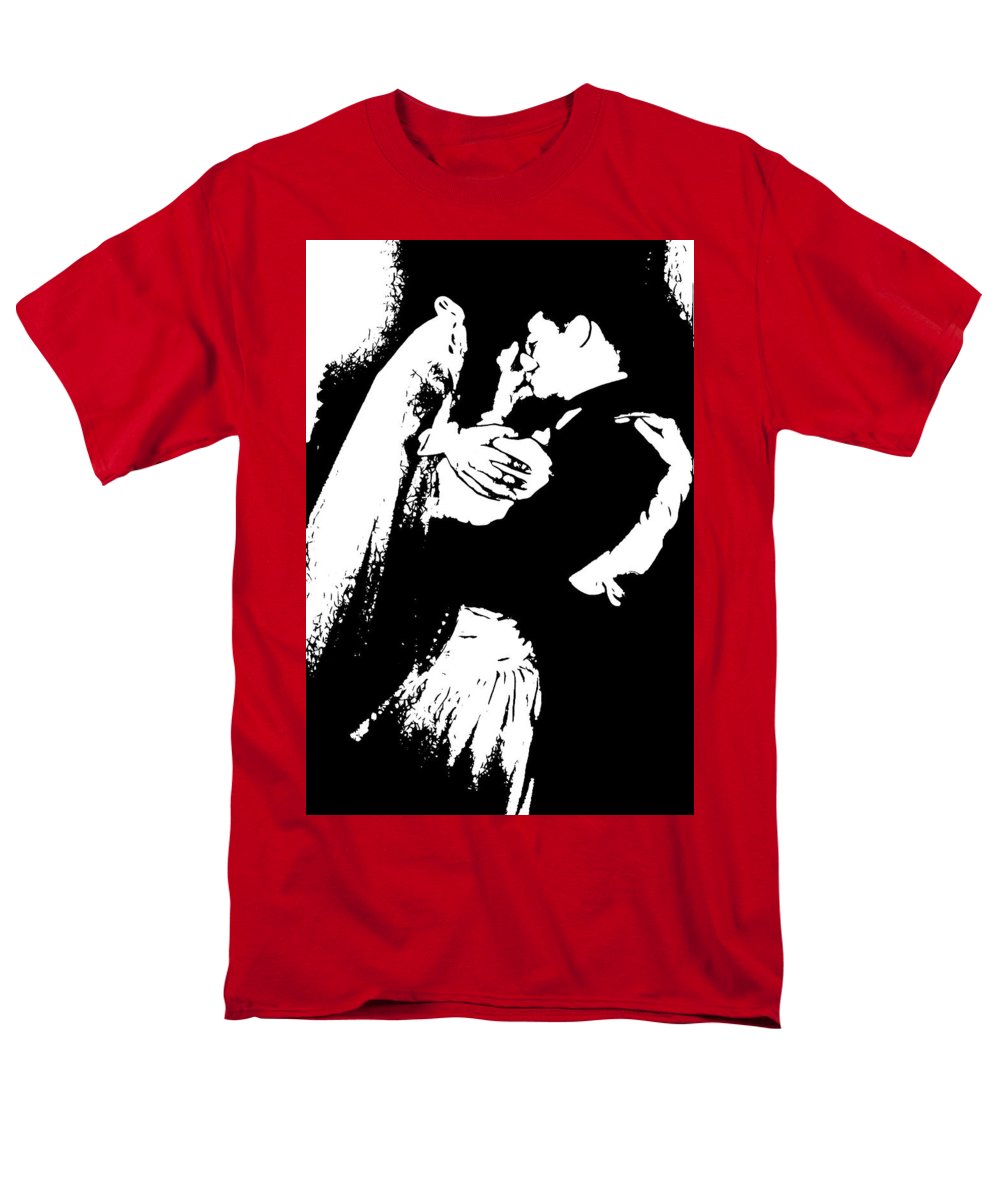 1940s Wedding Kiss Two Tone - Men's T-Shirt  (Regular Fit)