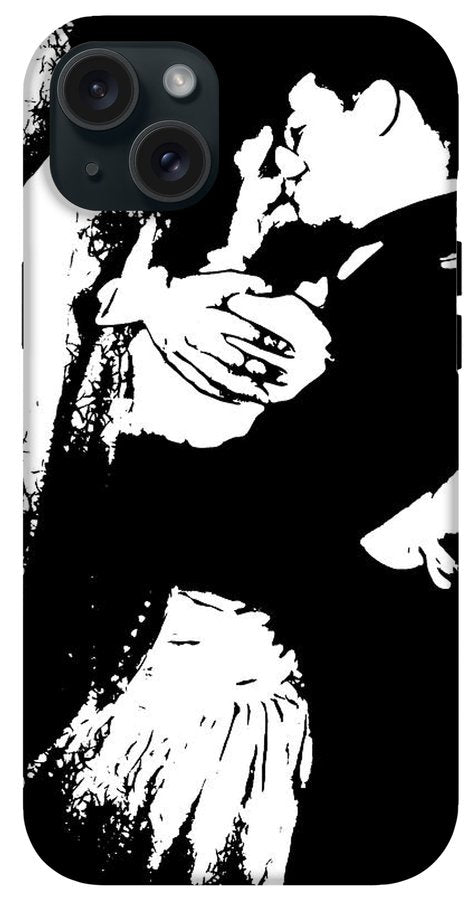 1940s Wedding Kiss Two Tone - Phone Case