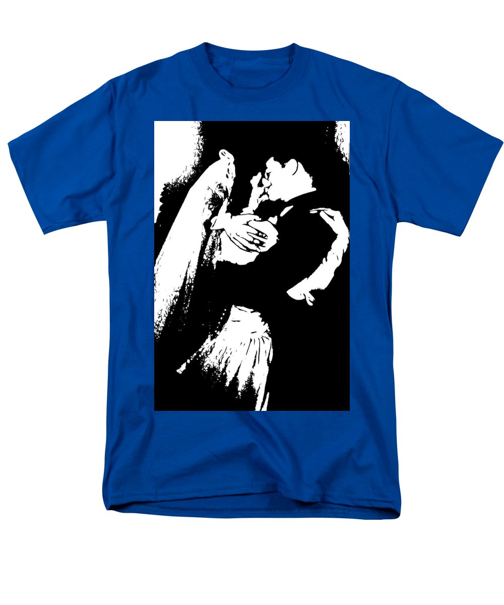 1940s Wedding Kiss Two Tone - Men's T-Shirt  (Regular Fit)