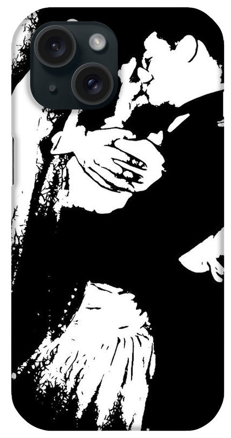 1940s Wedding Kiss Two Tone - Phone Case