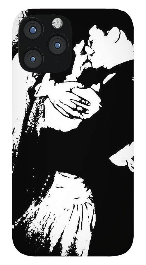 1940s Wedding Kiss Two Tone - Phone Case