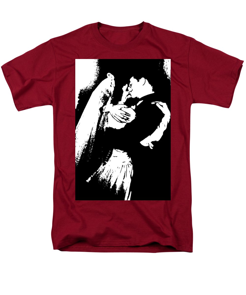 1940s Wedding Kiss Two Tone - Men's T-Shirt  (Regular Fit)