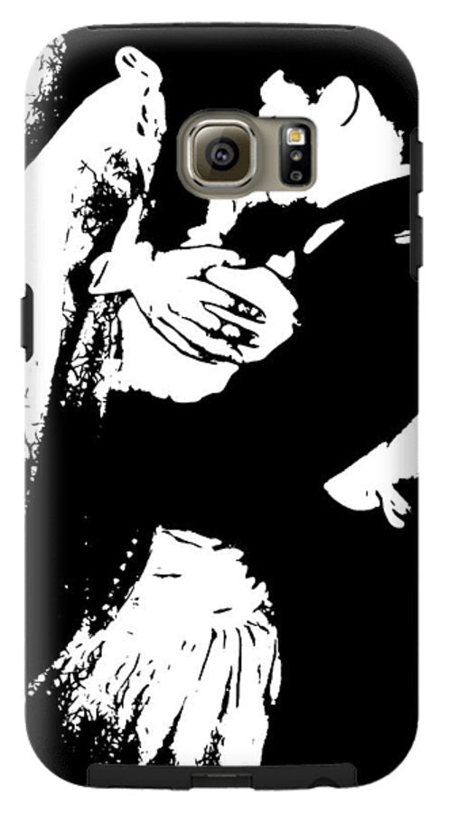 1940s Wedding Kiss Two Tone - Phone Case