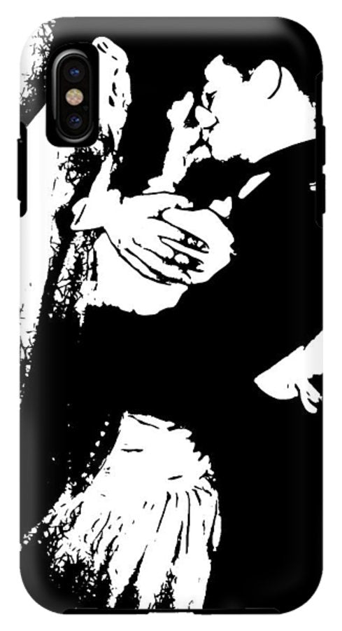 1940s Wedding Kiss Two Tone - Phone Case