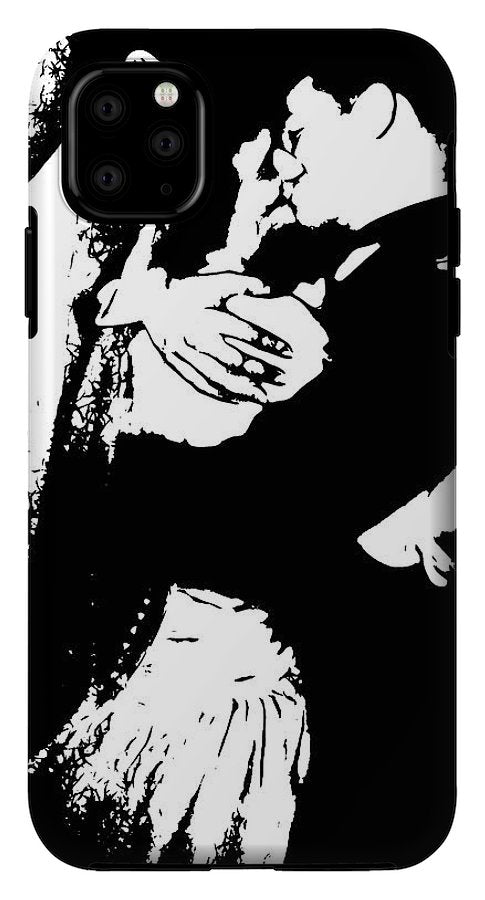 1940s Wedding Kiss Two Tone - Phone Case