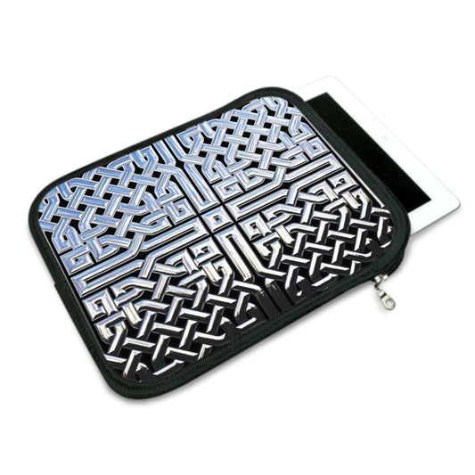 Chrome Celtic Knot Ipad Slip Case