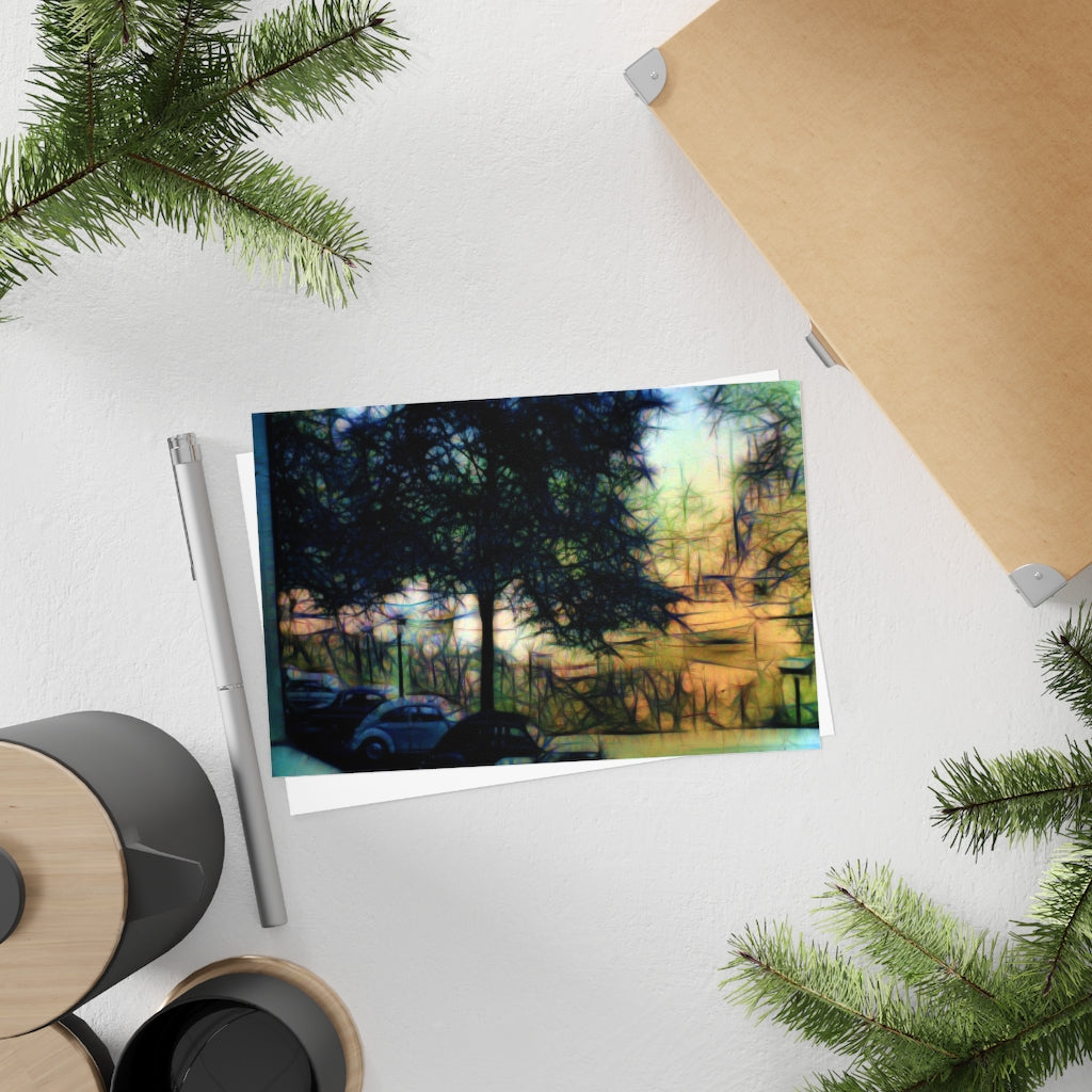 Parking Under a Tree Postcards (10pcs)