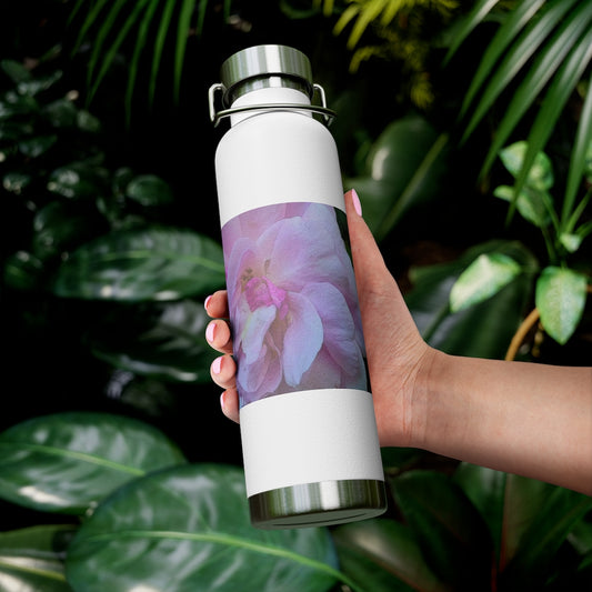 Wild Pink Rose 22oz Vacuum Insulated Bottle