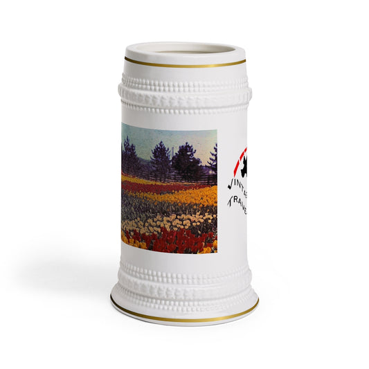 Field of Tulips Stein Mug