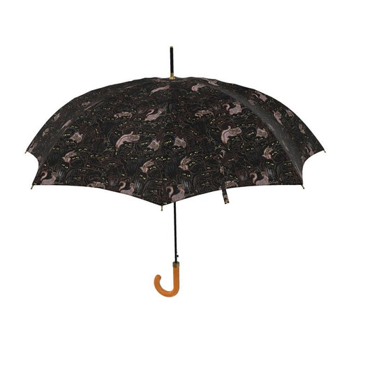 Black Cats Yellow Eyes Umbrella