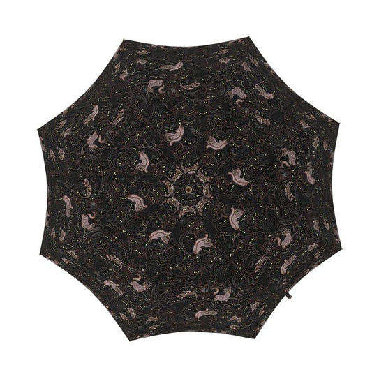 Black Cats Yellow Eyes Umbrella