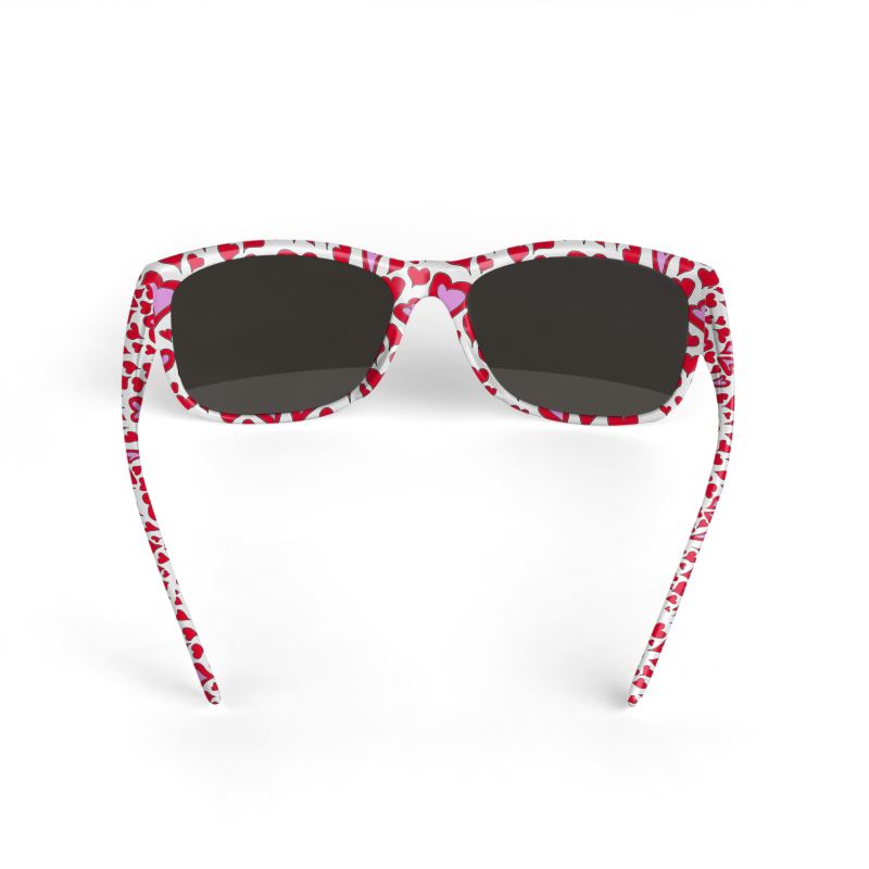 Hearts Drawing Sunglasses