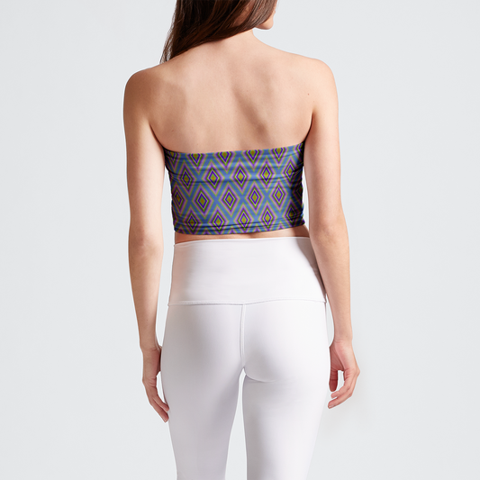 Colorful Diamonds Variation1 Tube Top