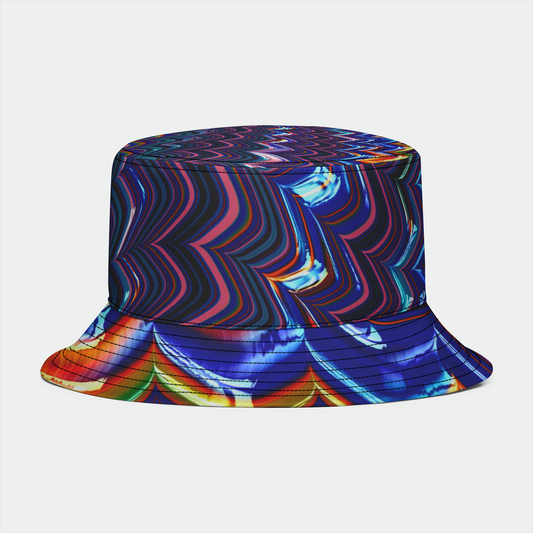 Triangle Stripes Bucket Hat