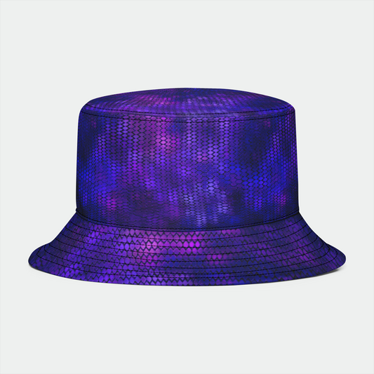 Purple Dragon Scales  Bucket Hat