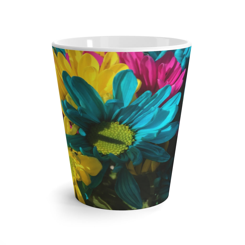 Raw Flowers 4 Latte Mug