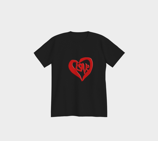 Love Text In Valentine Heart