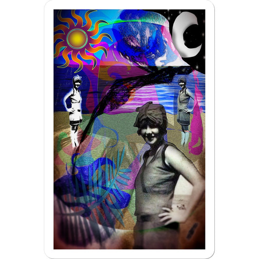 The Swimmer Sticker