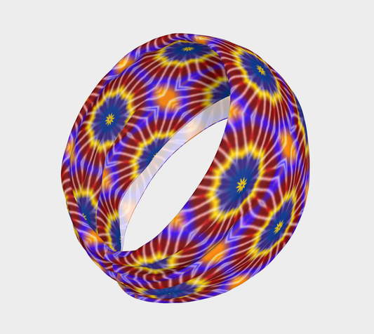 Rainbow Tie Dye Headband