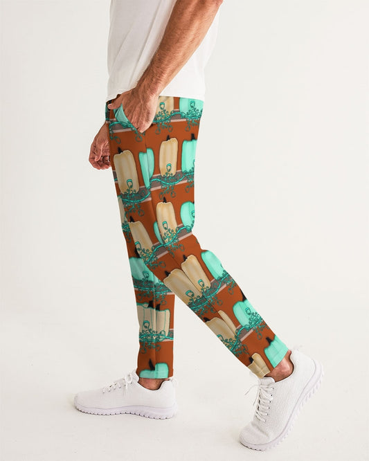 Blue Green Pumpkins Men's Joggers
