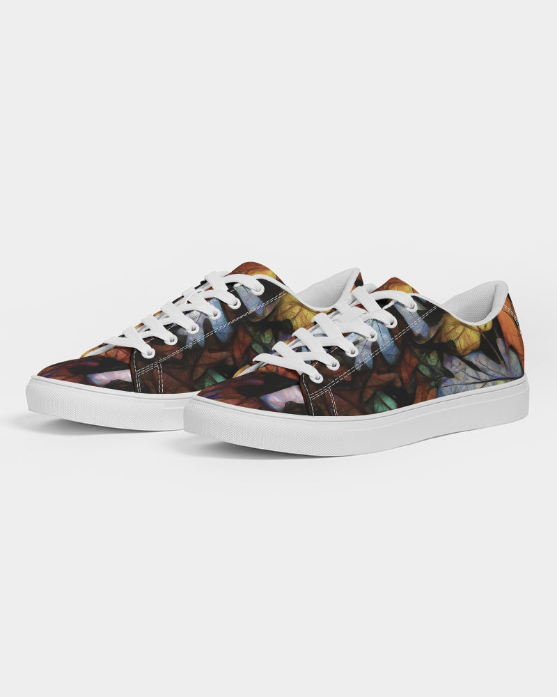 Mid October Leaves Men's Faux-Leather Sneaker