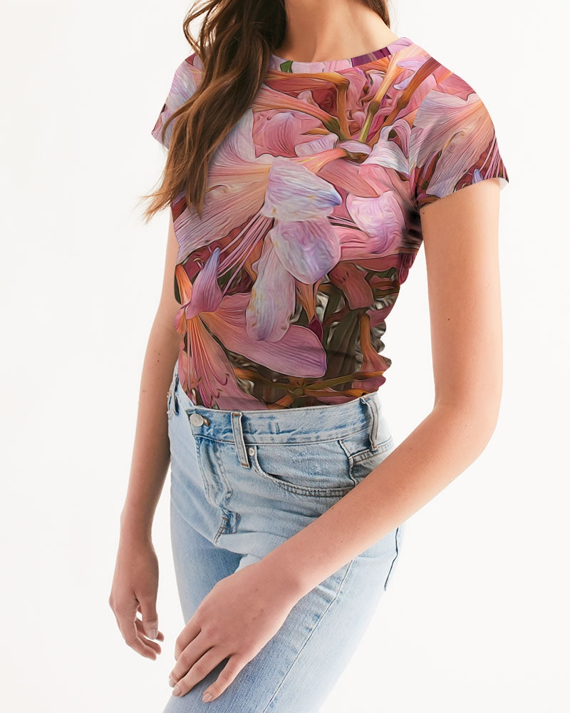 Pink Amaryllis Women's Tee