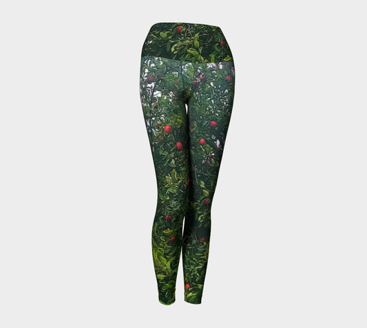 Apple Tree Yoga Leggings