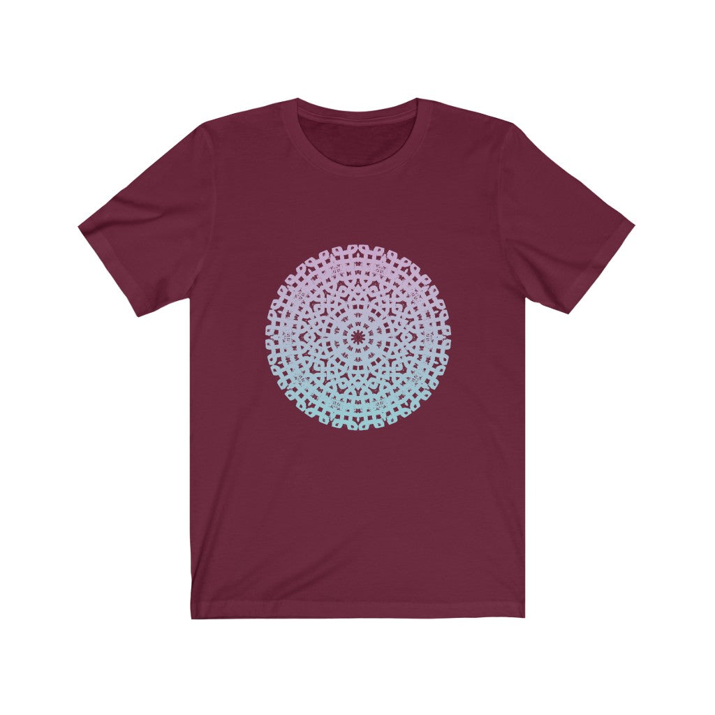 Pastel Celtic Knot Mandala Unisex Jersey Short Sleeve Tee