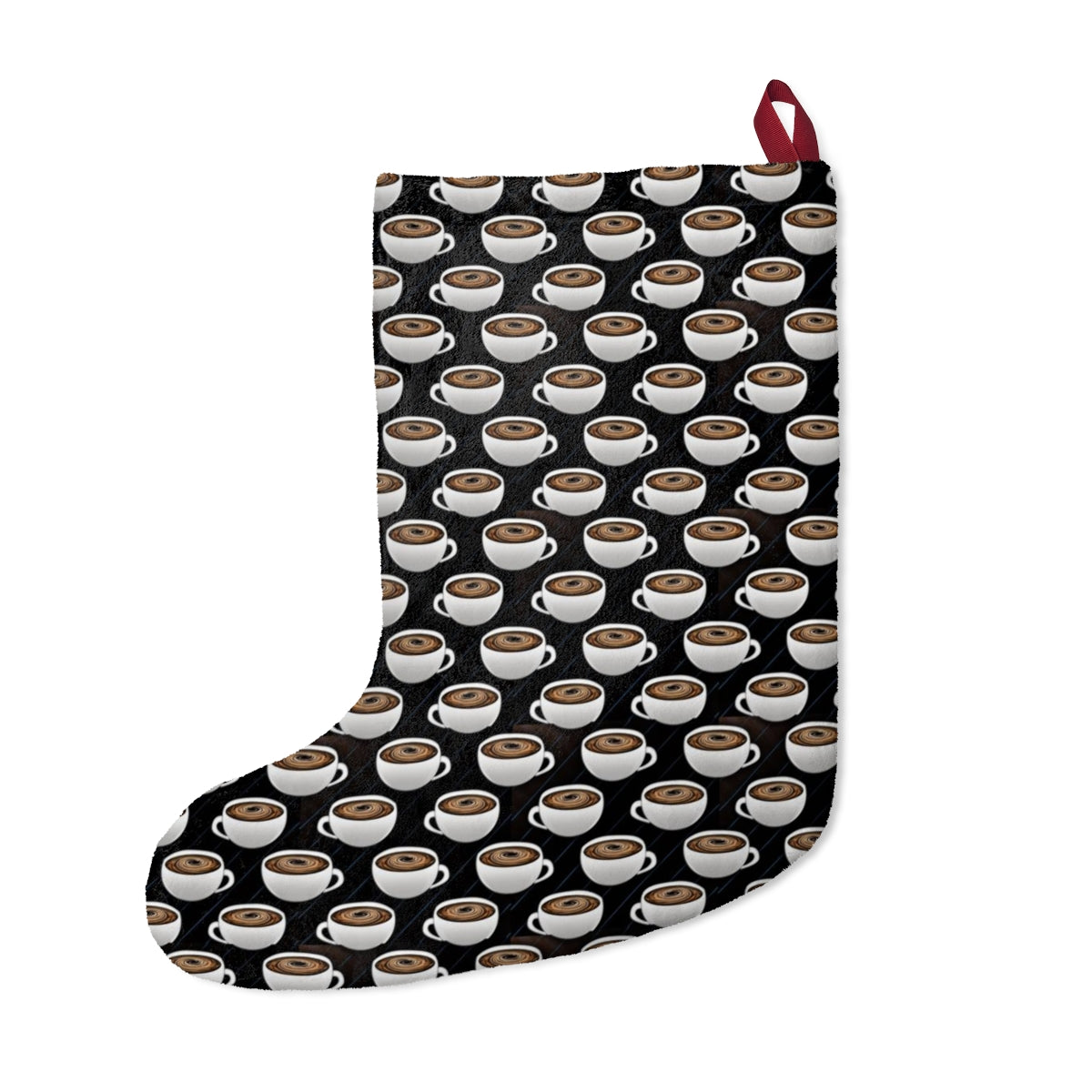 Coffee Pattern Christmas Stockings
