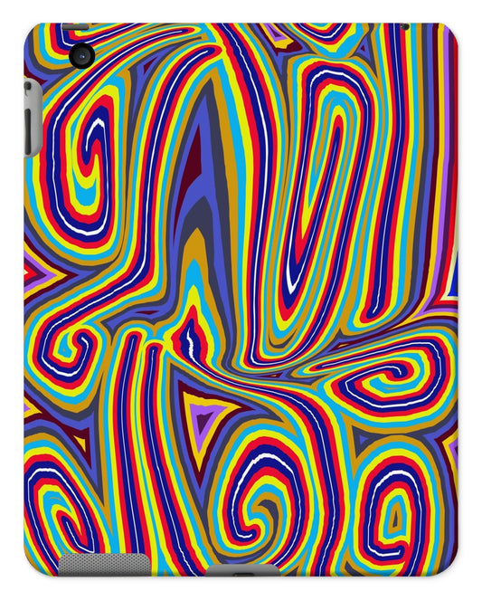 Curly Swirls Tablet Cases