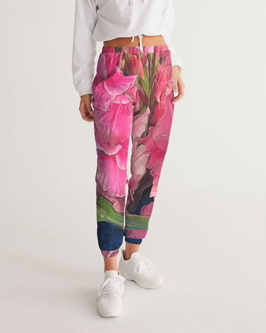 Pink Gladiolas Women's Track Pants