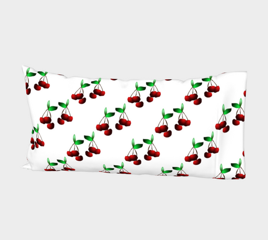 Cherries Pattern Bed Pillow Sleeve