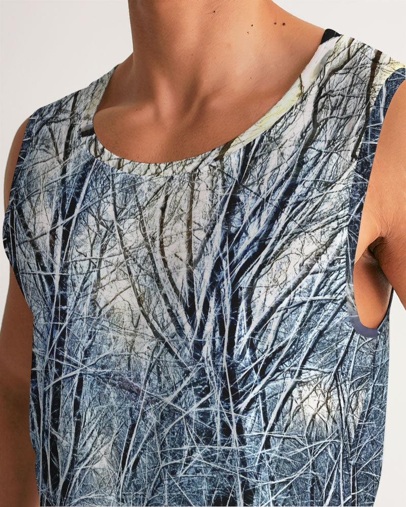 4 Oclock Winter Landscape Men's Sports Tank