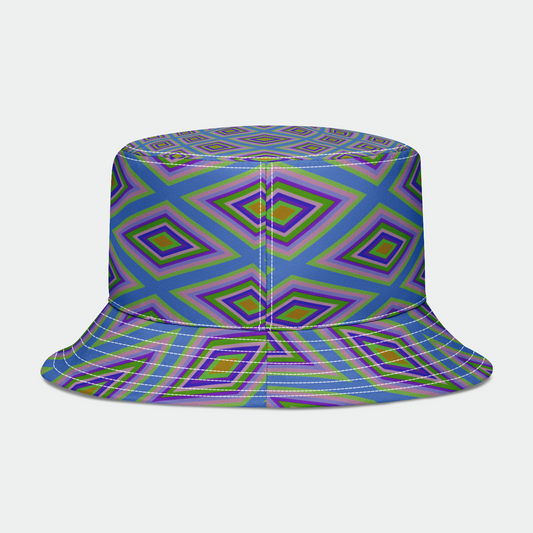 Colorful diamonds Variation 2 Bucket Hat