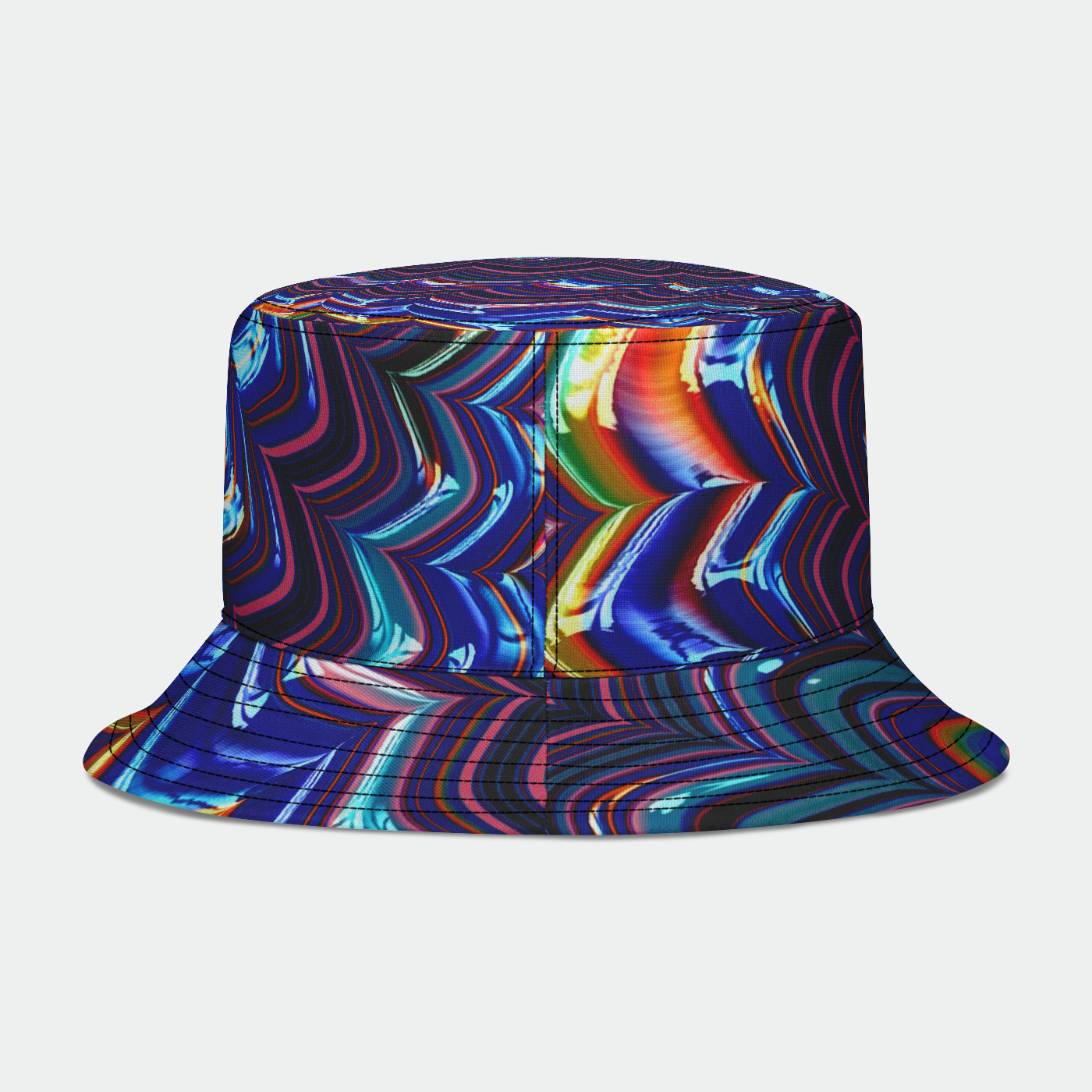 Triangle Stripes Bucket Hat