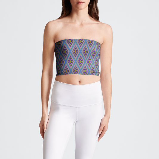 Colorful Diamonds Variation1 Tube Top