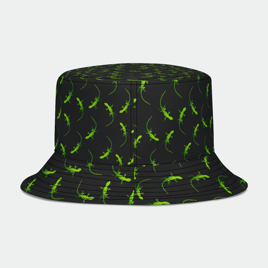 Geckos Pattern Bucket Hat