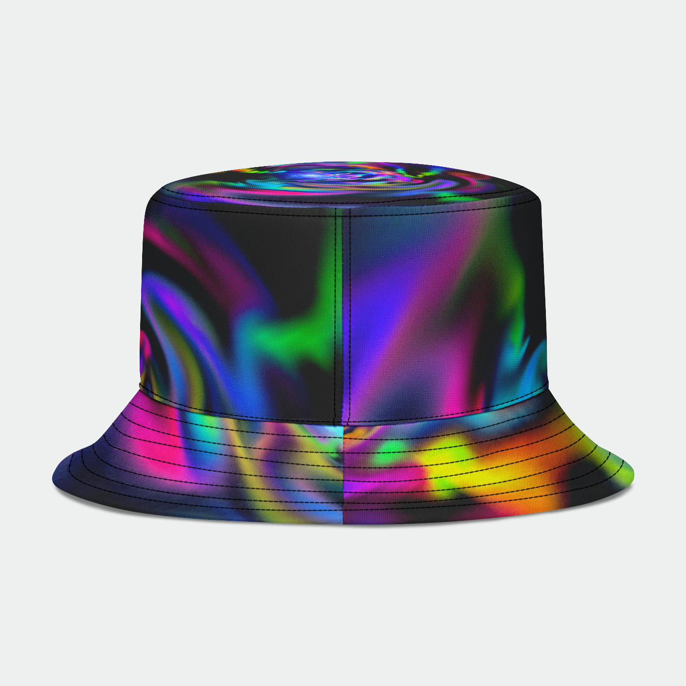 Soft Blend Color Swirl Bucket Hat