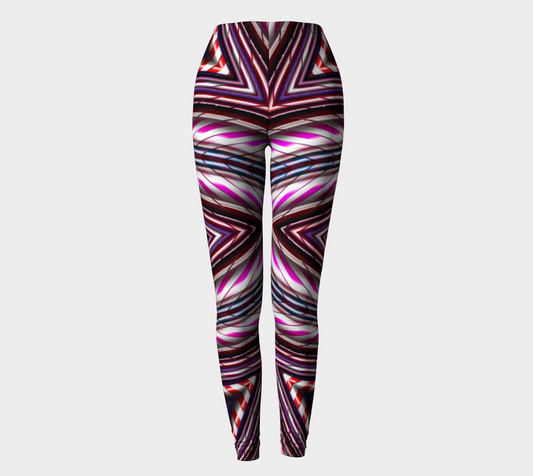 Candy Cane Stripes Leggings