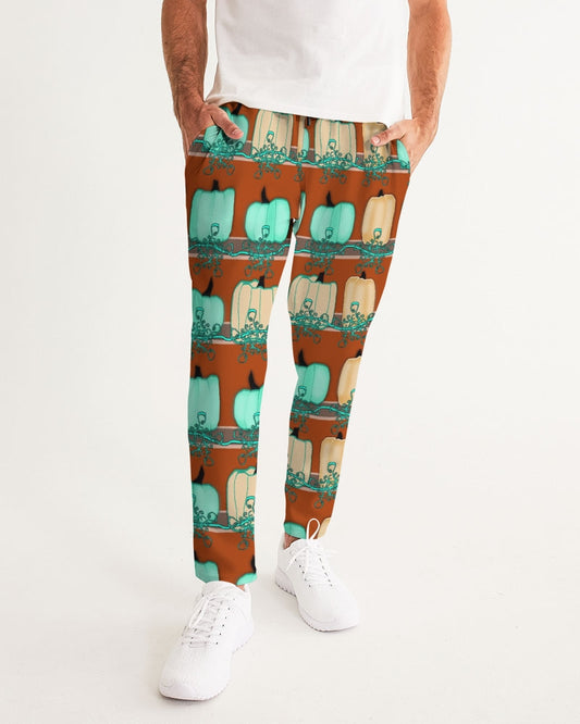 Blue Green Pumpkins Men's Joggers