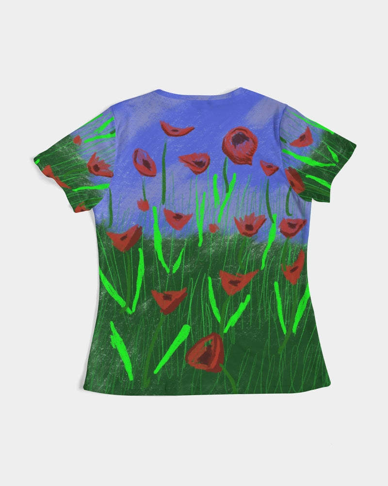 Field Of Poppies Women's Tee