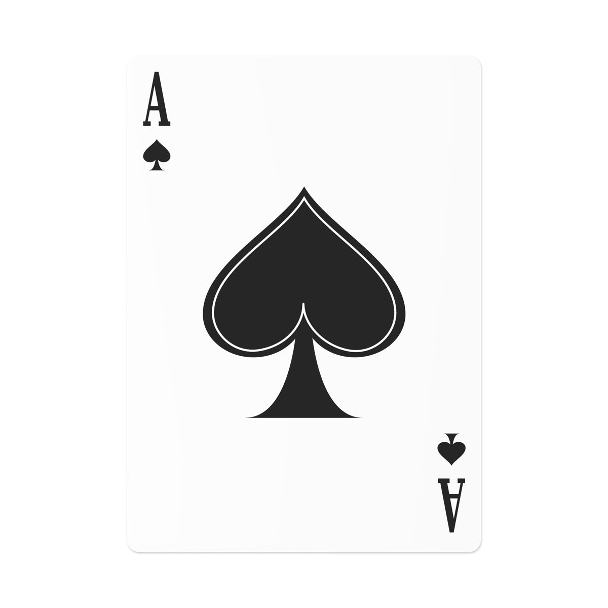 Red Roses In a Vase Poker Cards
