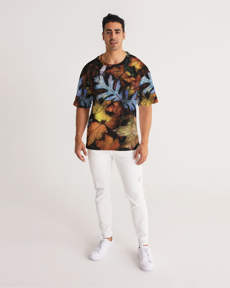 Mid October Leaves Men's Premium Heavyweight Tee