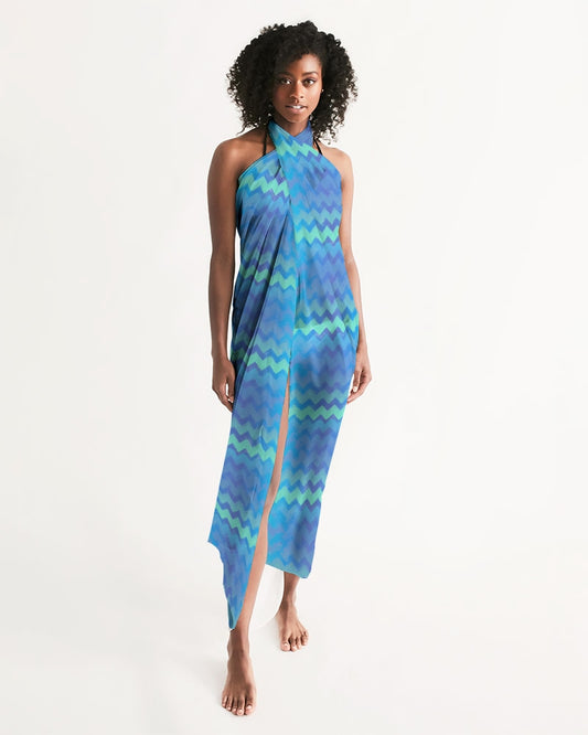 Mermaid Stripes Swim Cover Up