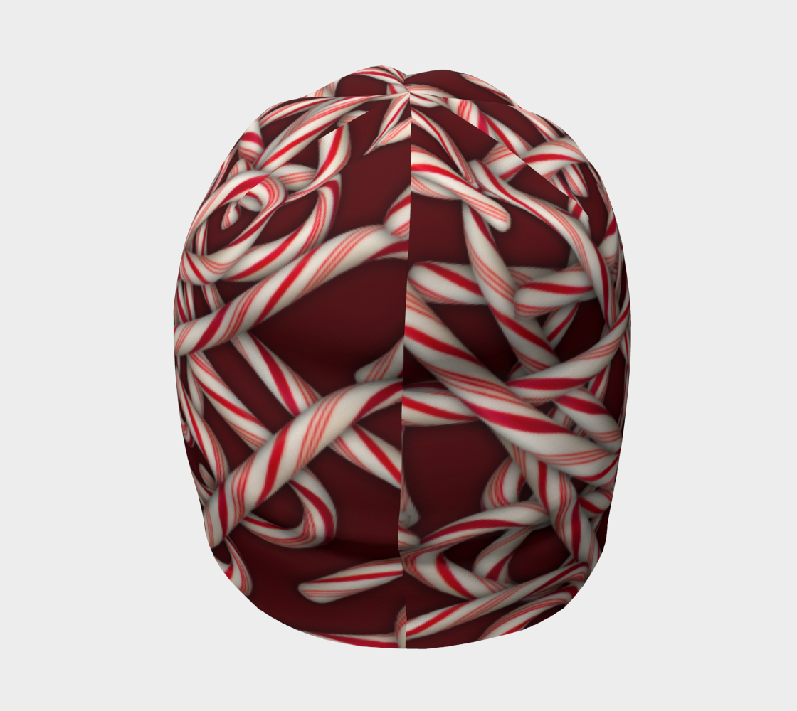 Candy Cane Collage Hat